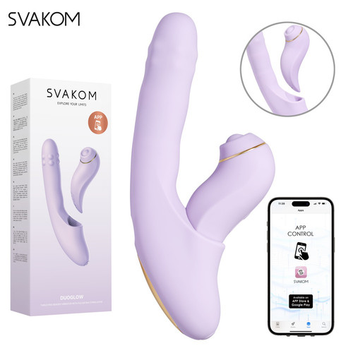 Svakom duoglow rabbit vibrator - svakom,