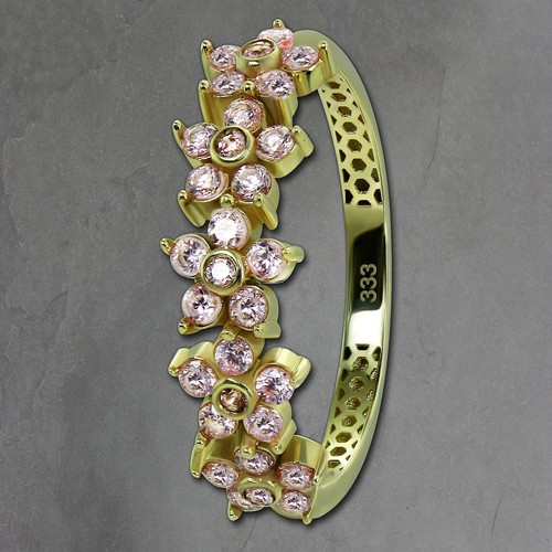 Anello oro golddream fiori - d'oro,