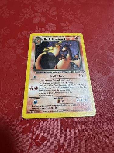 Dark charizard team - charizard, 4/82