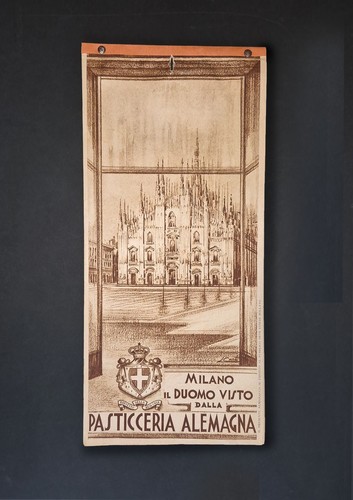 Milano duomo visto dalla - visto,