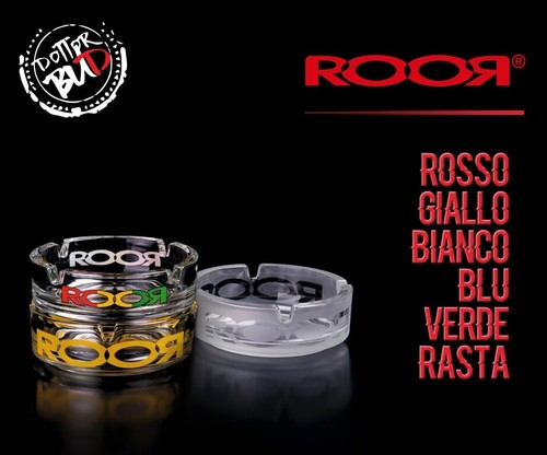 Roor posacenere in vetro - |,