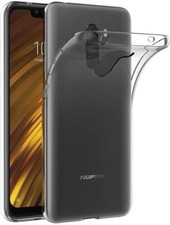 CUSTODIA SLIM BACK COVER per XIAOMI POCOPHONE F1 +  VETRO TEMPERATO