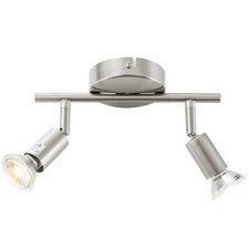 AREBOS Lampada da soffitto 2 faretti LED Lampada da soffitto plafoniera