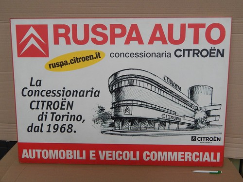 Insegna citroen auto sign - citroen,