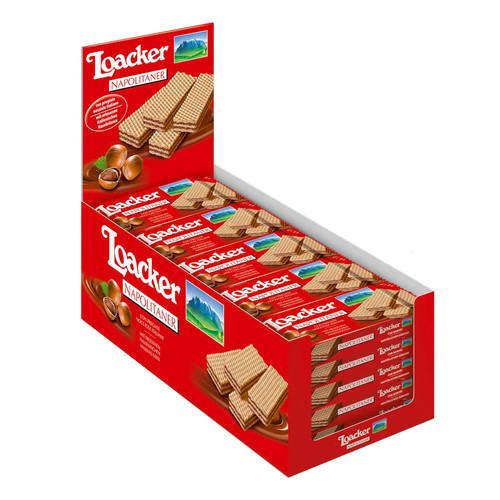 Espositore 24 loacker - espositore,