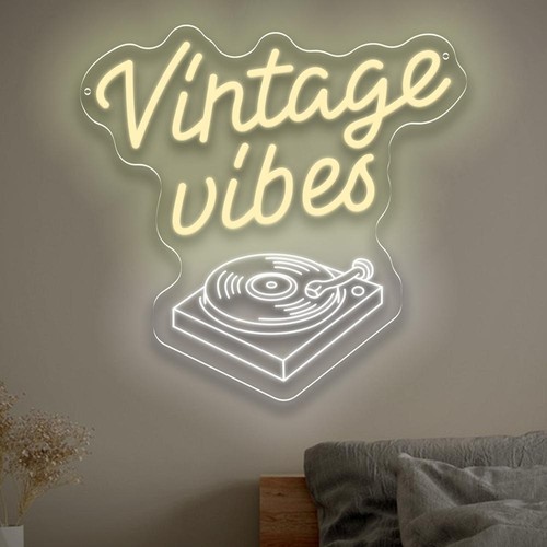 Insegna neon vintage - insegna,