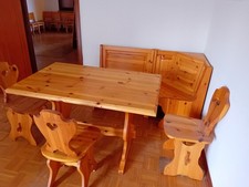 Tavolo 6 posti in Abete chiaro