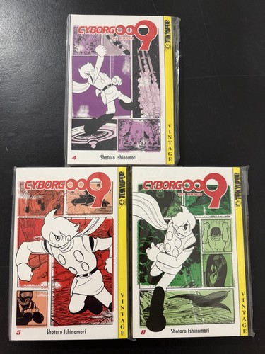 Lotto manga cyborg 009 - lotto,