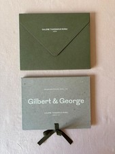 Gilbert & George Drinking Pieces - Thaddeus Ropac 2017 - set cartoline concertina