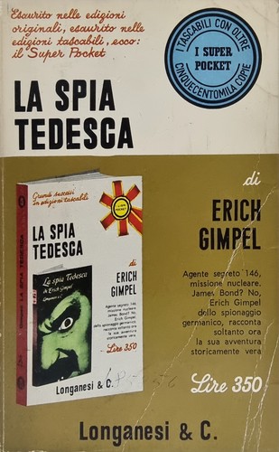 Romanzo spionaggio vintage - romanzo,