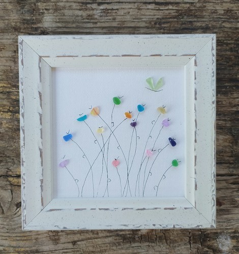 Fiori arte ciottoli - fiori,
