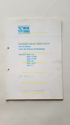 Sachs motori 504 - motori, 50