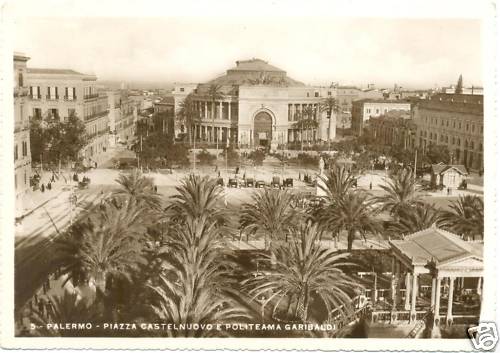 Palermo piazza castelnuovo e - -,
