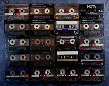 LOTTO 20 PCS AUDIOCASSETTE