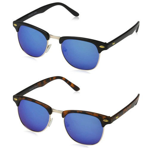 Vintage stile riflettente blu - vintage,