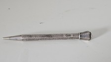 Antica matita girevole argento