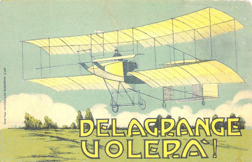 173 cartolina aviazione - cartolina,