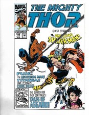 Thor #448, 1992, 9.6-9.8, NEAR