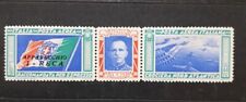 1933 REGNO TRITTICO POSTA AEREA CROCIERA NORD ATLANTICA RECA NUOVO MLH