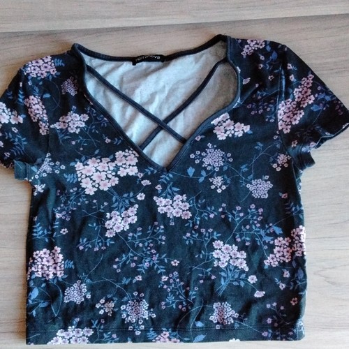 Terranova shirt crop - terranova, t-shirt