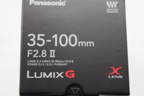 Panasonic lumix 100mm 8 - 35-100mm, f2.8