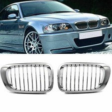 GRIGLIE CALANDRA RENI CROMATA BMW SERIE 3 E46 99-03 COUPE' + CABRIO M3