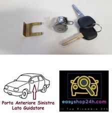 CILINDRETTO PORTA SX PER SUZUKI SAMURAI SANTANA NOTTOLINO BLOCCHETTO SERRATURA