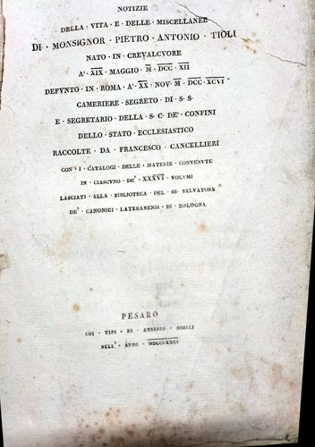 Cancellieri francesco vita - cancellieri,
