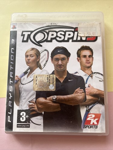 Top spin tennis sony ps3 - spin,