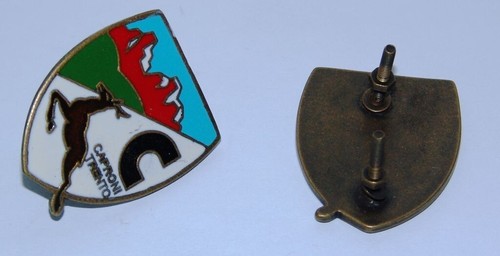 Coppia loghi stemmi metallo - coppia,