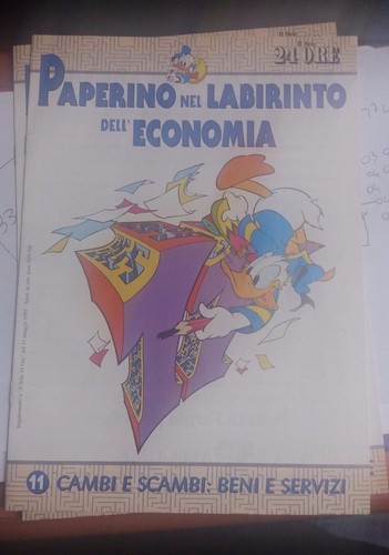 Libro paperino nel labirinto - paperino,