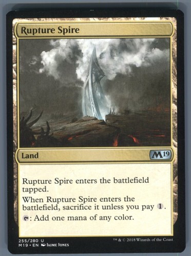 Core set 2019 - rupture, spire