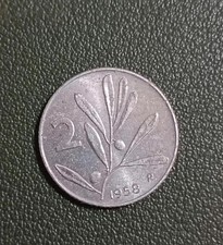 Rara Moneta 2 Lire 1958 -