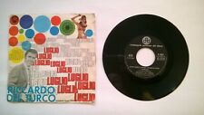 45 giri vinile Riccardo Del Turco - Luglio / Il temporale - CGD 1968