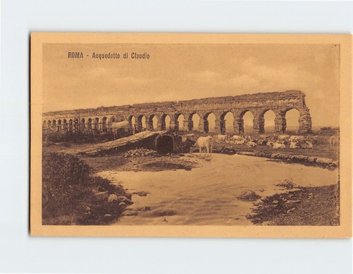 Cartolina acquedotto - acquedotto, di