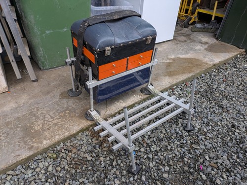 Maver seat box - sedile, pesca