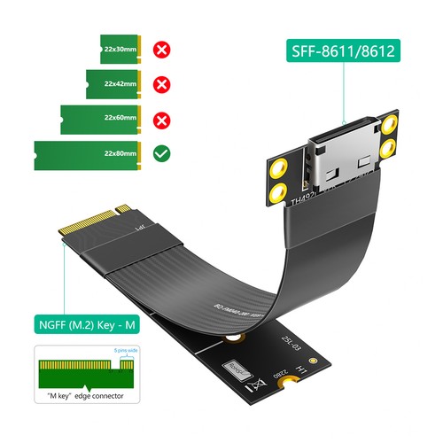 Cavo prolunga 2 nvme - prolunga, a
