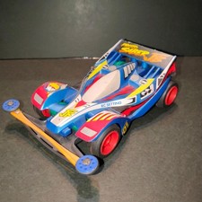 Tamiya ProtoSaber JB 1/10 RC auto blu/rosso design sportivo usato