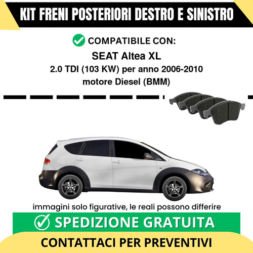 Pastiglie freno posteriori - pastiglie,