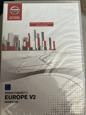 SCHEDA SD MAPPA NISSAN CONNECT3 ORIGINALE NUOVA E SIGILLATA V2. Regno Unito. EUROPA