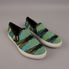 Missoni Sneakers Slip On Pelle Tessuto Fantasia N. 39 Second Hand Originali
