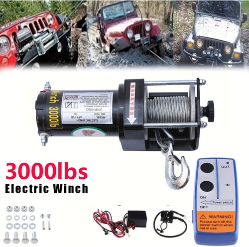 12v24v3000lb atv verricello - 12v24v3000lb,