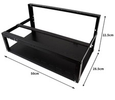 Frame case pc 6/8 gpu gia' montato