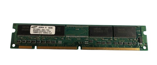 Memoria sdram m366s1654dts - sdram, m366s1654dts-c7a