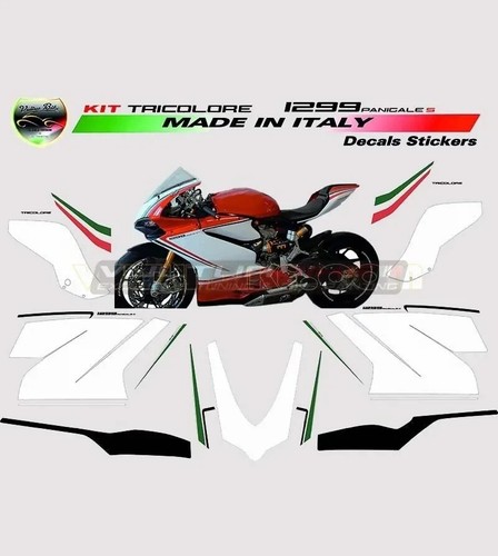 Kit adesivi design tricolore - kit,