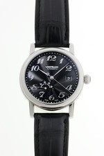MONTBLANC Montblanc Meisterst ck Star riserva di carica automatico 7073 quadrante nero SS