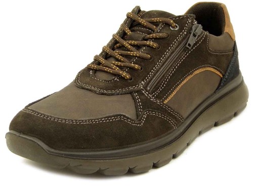 Sneakers uomo pelle - in, marrone
