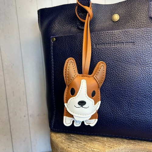 Ciondolo borsa corgi bulldog - ciondolo,