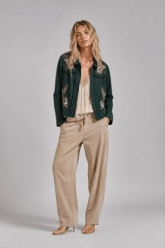 Giacca zara donna verde - giacca,
