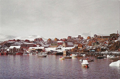 Cartolina groenlandia - cartolina,